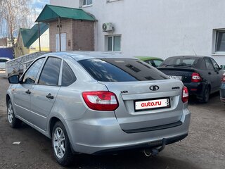 2014 Lada (ВАЗ) Granta I, серебристый, 420000 рублей, вид 3
