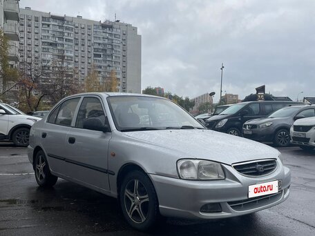 2007 Hyundai Accent ТагАЗ II, серый, 330000 рублей, вид 3