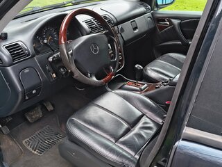 2001 Mercedes-Benz M-Класс 430 I (W163), синий, 600000 рублей, вид 2