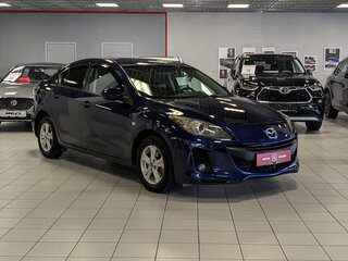 2013 Mazda 3 II (BL) Рестайлинг, синий, 1139500 рублей, вид 2