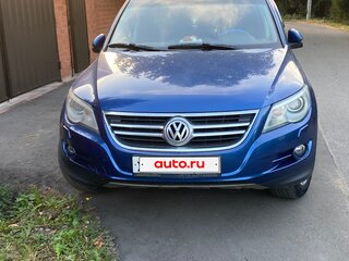 2010 Volkswagen Tiguan I, синий, 1000000 рублей, вид 1