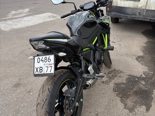 2021 Kawasaki Z 650, зелёный, 599999 рублей, вид 4