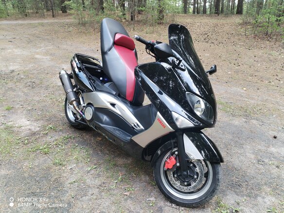 2008 Yamaha TMAX, чёрный, 480000 рублей - вид 5