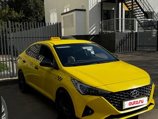 2021 Hyundai Solaris II Рестайлинг, жёлтый, 1650000 рублей, вид 2
