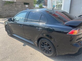 2011 Mitsubishi Lancer X Рестайлинг, чёрный, 600000 рублей, вид 4