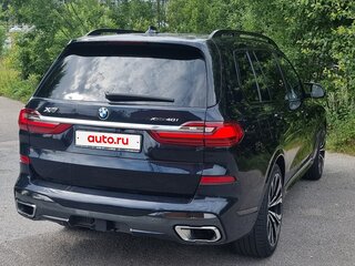 2019 BMW X7 40i I (G07), синий, 6500000 рублей, вид 4