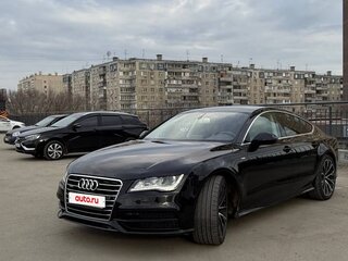 2013 Audi A7 I (4G), чёрный, 2170000 рублей, вид 4