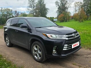 2016 Toyota Highlander III (XU50) Рестайлинг, чёрный, 3150000 рублей, вид 1
