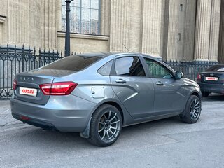 2016 Lada (ВАЗ) Vesta I, серый, 800000 рублей, вид 3