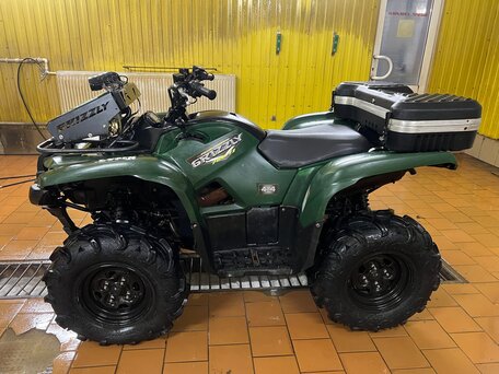 2009 Yamaha Grizzly 550, зелёный, 600000 рублей, вид 5