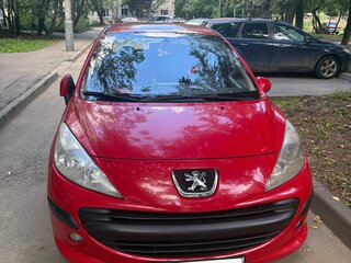 2009 Peugeot 207 I Рестайлинг, красный, 400000 рублей, вид 2