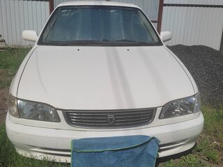 1999 Toyota Corolla VIII (E110) Рестайлинг, белый, 500000 рублей, вид 1