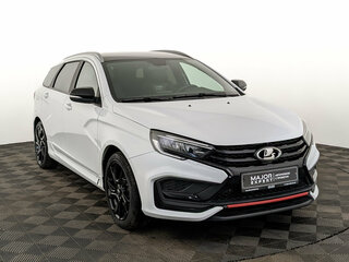 2024 Lada (ВАЗ) Vesta SW Sportline I Рестайлинг (NG), белый, 1515000 рублей, вид 3