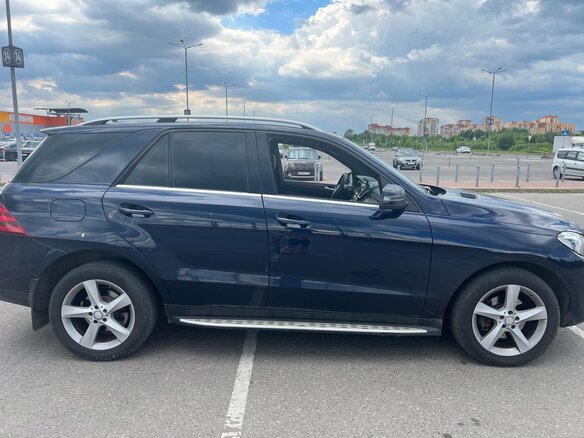 2016 Mercedes-Benz GLE 350 d I (W166), синий, 3200000 рублей - вид 1