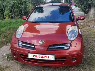 2007 Nissan Micra III (K12), пурпурный, 590000 рублей, вид 2
