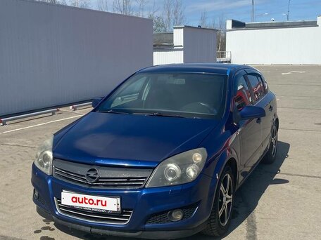 2007 Opel Astra H Рестайлинг, синий, 330000 рублей, вид 1