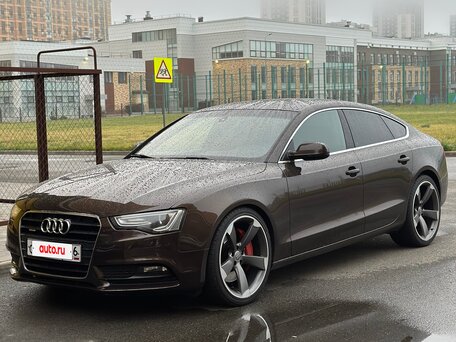 2013 Audi A5 I (8T) Рестайлинг, коричневый, 2300000 рублей, вид 1