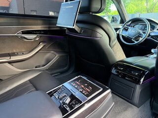 2018 Audi A8 Long 55 TFSI IV (D5), чёрный, 4150000 рублей, вид 5