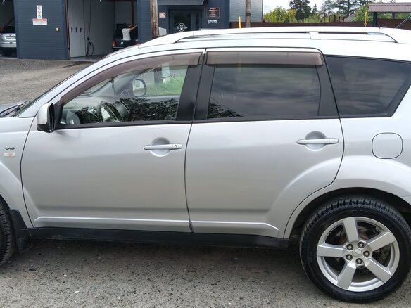 2008 Mitsubishi Outlander II, серебристый, 1255000 рублей - вид 5