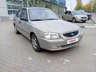 2009 Hyundai Accent ТагАЗ II, бежевый, 830000 рублей, вид 2