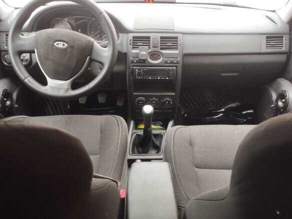 2012 Lada (ВАЗ) Priora I, синий, 380000 рублей - вид 9