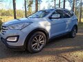 2013 Hyundai Santa Fe III, голубой, 1350000 рублей - вид 6