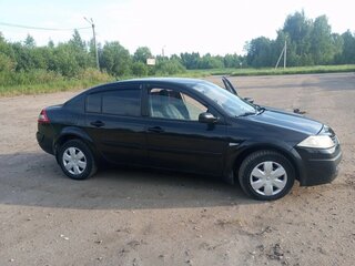 2007 Renault Megane II Рестайлинг, чёрный, 390000 рублей, вид 2