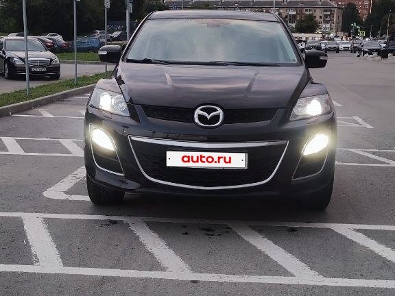 2010 Mazda CX-7 I Рестайлинг, чёрный, 800000 рублей - вид 3