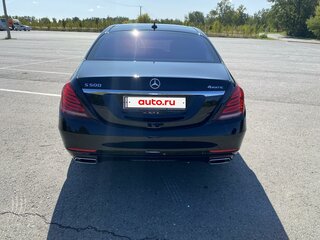 2016 Mercedes-Benz S-Класс 500 Long VI (W222, C217), чёрный, 4200000 рублей, вид 5