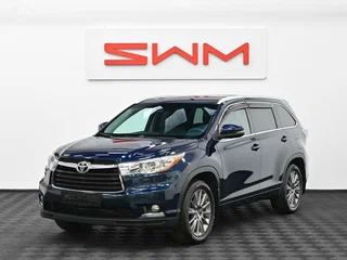 2014 Toyota Highlander III (XU50), синий, 2335000 рублей, вид 3