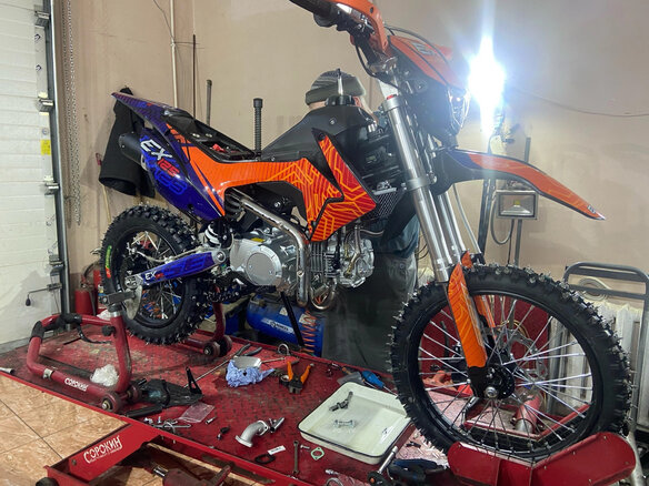 2023 BSE EX 125, оранжевый, 95000 рублей - вид 5