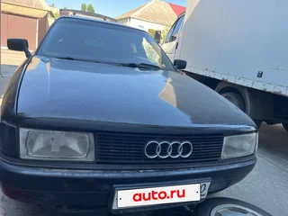 1990 Audi 80 IV (B3), чёрный, 160000 рублей, вид 2