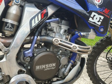 2008 Yamaha YZ250F, синий, 350000 рублей, вид 4
