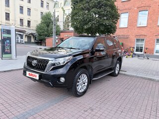 2016 Toyota Land Cruiser Prado 150 Series Рестайлинг 1, чёрный, 4200000 рублей, вид 1