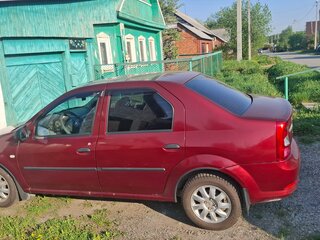 2012 Renault Logan I Рестайлинг, красный, 350000 рублей, вид 2