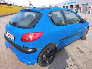 2003 Peugeot 206, синий, 149000 рублей, вид 3