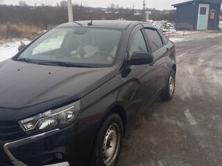2016 Lada (ВАЗ) Vesta I, чёрный, 770000 рублей, вид 2