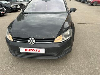 2014 Volkswagen Golf VII, чёрный, 1000000 рублей, вид 2