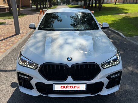 2020 BMW X6 40i III (G06), белый, 8290000 рублей, вид 5