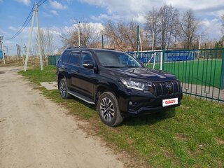 2022 Toyota Land Cruiser Prado 150 Series Рестайлинг 3, чёрный, 6200000 рублей, вид 2