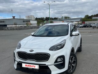 2020 Kia Sportage IV Рестайлинг, белый, 2100000 рублей, вид 4