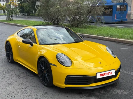 2019 Porsche 911 Carrera 4S VIII (992), чёрный, 11500000 рублей, вид 1