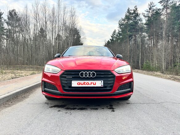 2019 Audi A5 II (F5), красный - вид 2