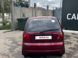 2008 Daewoo Matiz I Рестайлинг, красный, 110000 рублей, вид 4