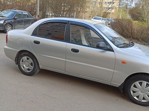 2005 Chevrolet Lanos I, серебристый, 330000 рублей - вид 3