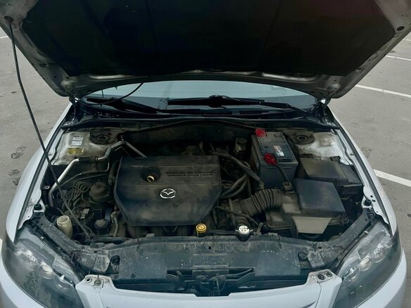 2007 Mazda 6 I (GG) Рестайлинг, серый, 400000 рублей - вид 12