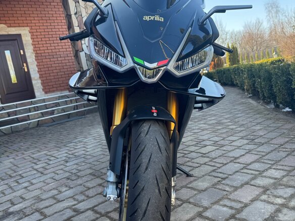 2022 Aprilia RSV4, чёрный - вид 14