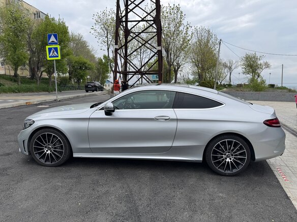 2018 Mercedes-Benz C-Класс 180 IV (W205) Рестайлинг, серебристый, 2650000 рублей - вид 3