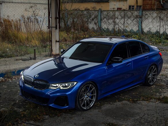 2019 BMW 3 серии M340i xDrive VII (G2x), синий, 4990000 рублей - вид 13