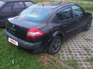 2009 Renault Megane II Рестайлинг, чёрный, 370000 рублей, вид 4